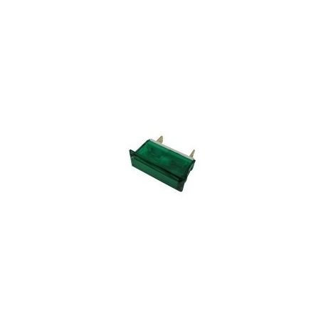 Piloto Verde 33x11mm 380V Freidora REPAGAS