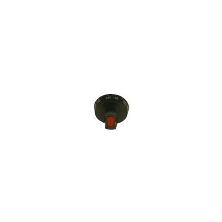 Mando Termostato Ø52mm Eje Ø6x7mm Freidora