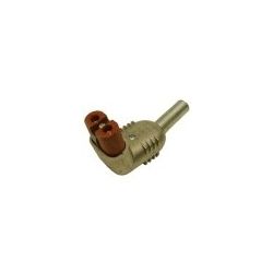 Enchufe Metálico Resistencia Clavija 90°