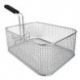 Cesta Freidora 225x285x115mm Hierro Cromado