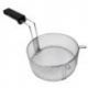 Cesta Freidora Ø220mm h95mm Inox Mango Abati