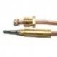 Termopar Cabeza Lisa M8x1 L500mm