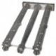 Quemador 2 Filas Cocina Ø25mm 200x425mm MR/G