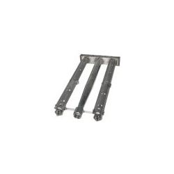 Quemador 2 Filas Cocina Ø25mm 200x425mm MR/G
