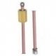 Alargo Termopar M10x1 L400mm
