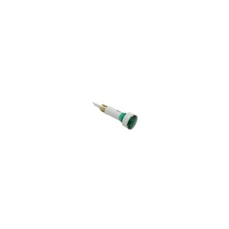Piloto Verde Ø10mm 230V
