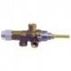 Grifo Gas PEL21S Eje Ø6x4.6mm L35mm