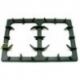 Parrilla Cocina 380x575mm 2 Fuegos CCG/CCT