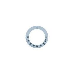 Pegatina Mando Termostato Ø63mm 110°C I
