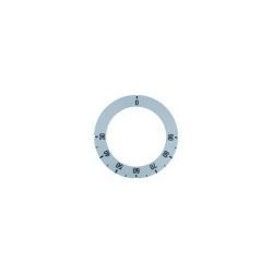 Pegatina Mando Termostato Ø63mm