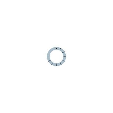 Pegatina Mando Termostato Ø63mm SABAF