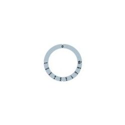 Pegatina Mando Termostato Ø63mm II