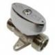 Grifo Cromado Entrada Gas 1/2"x1/2" M-M