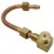 Tubo Cobre M16xM16 H-H + Racor 1/2" M