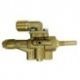 Grifo Gas GAIP/B Eje Ø8x10mm 1/2 Con Brida VARIOS