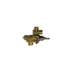 Grifo Gas PEL23S/V CONEX.VERTICAL Bypass Ø0.3