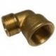 Racor Codo Latón 3/4" M-H