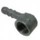 Racor Codo Tetina 1/2 Gas Ø12mm