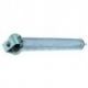 Quemador 1 Fila Sartén Basculante Ø40x310mm