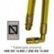 Manguera Flexible Gas 1/2x1/2 M-M 1000mm