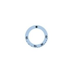 Pegatina Mando Termostato Ø63mm IV