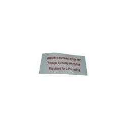 Pegatina Indicador (BUTANO-PROPANO)