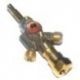Grifo Gas Doble Uso Brida SABAF