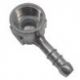 Racor Codo Tetina 1/2 Gas Con Boquilla