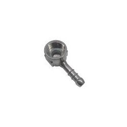 Racor Codo Tetina 1/2 Gas Con Boquilla