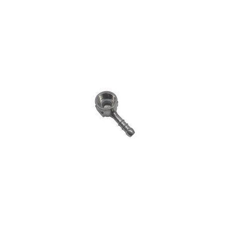 Racor Codo Tetina 1/2 Gas Con Boquilla