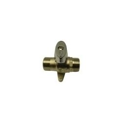 Grifo Cromado Entrada Gas M-M 3/4x3/4