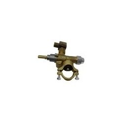 Grifo Gas PEL21S Brida Eje Ø8x6.5mm L22mm