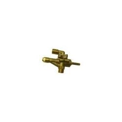 Grifo Gas Gai Ø10mm 1/2x1/2