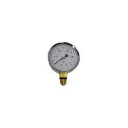 Manómetro Ø63mm 0-1 Bar 1/4"