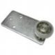 Conjunto Rueda Nylon Puerta Armario