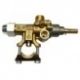Grifo Gas PEL21S Eje Ø8x6.5mm Con Brida
