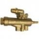 Grifo Gas Con Brida Cocina Gai P/B