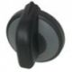 Mando Ø71.5 Eje 6x4.6mm NEGRO/GRIS