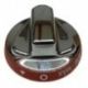 Mando Ø72mm 140/270°C PLATA/ROJO