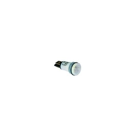 Piloto Blanco Ø13mm 230V Horno
