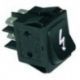 Pulsador Negro 16A 250V