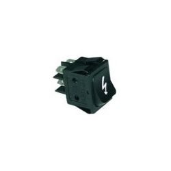 Pulsador Negro 16A 250V