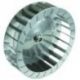 Turbina Motor Horno Ø350mm 24 Aletas
