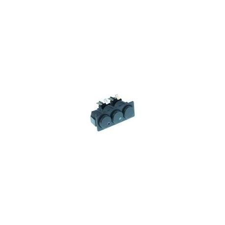 Pulsadores Luminosos 28,5x77,5mm BERTO'S