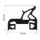 Burlete Puerta Horno 660x730mm