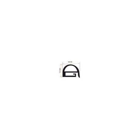 Burlete Cristal Puerta Horno 1300x650mm