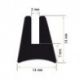 Burlete Cristal Puerta Horno L1800mm