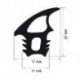 Burlete Puerta Horno 610x450mm