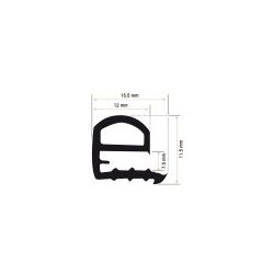 Burlete Cristal Puerta Horno RATIONALV