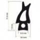 Burlete Puerta Horno 1505x695mm